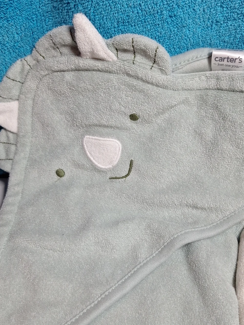 Carter's Dinosaur Hooded Terry Towel, Starting Out Star Hooded Towel - 2 Towels